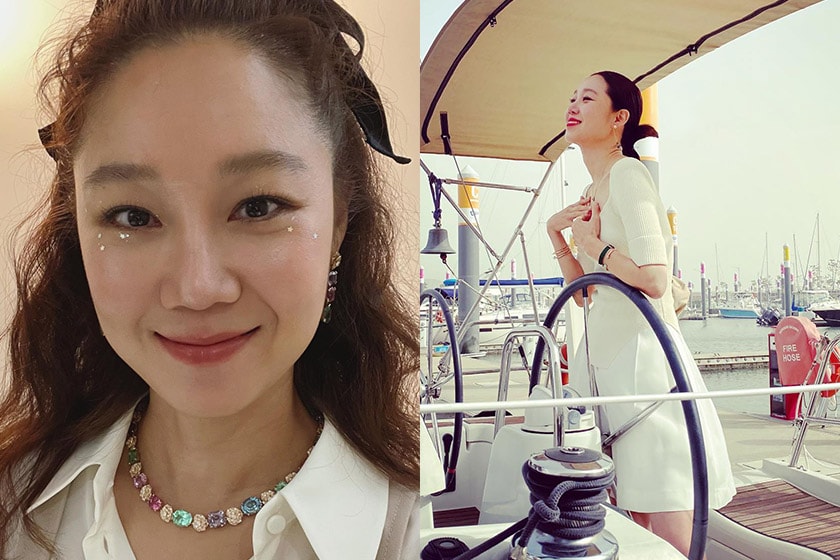 Kong Hyo Jin kelvin oh wedding Dress Instagram