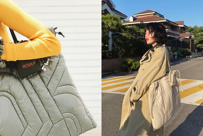 泫雅一揹又要缺貨!rosa.K 新登場 Tote Bag,最適合秋冬的大容量手袋!