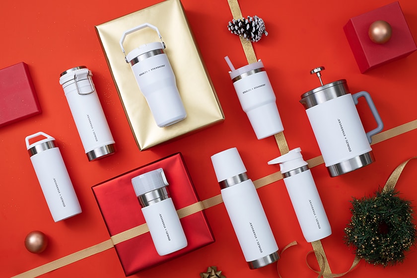 Starbucks x Stanley 2022 White Collaboration Christmas Release