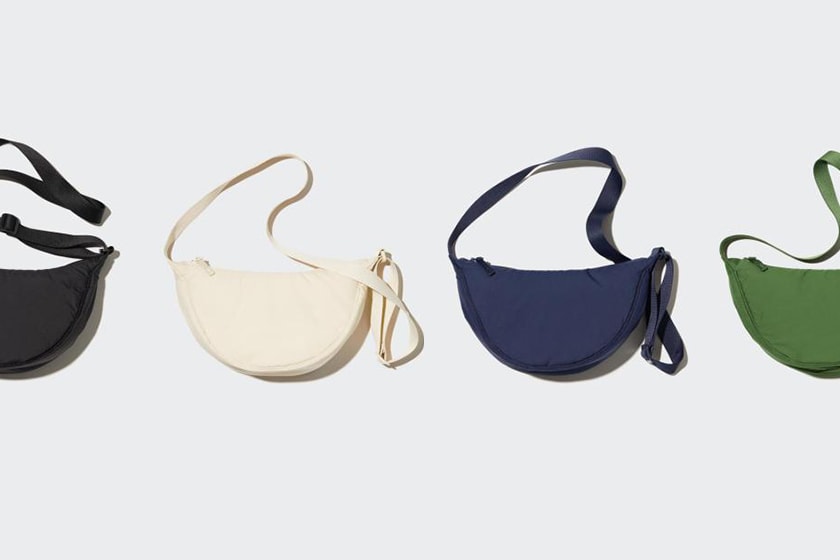 Uniqlo unisex round mini shoulder bag spring new 8 color