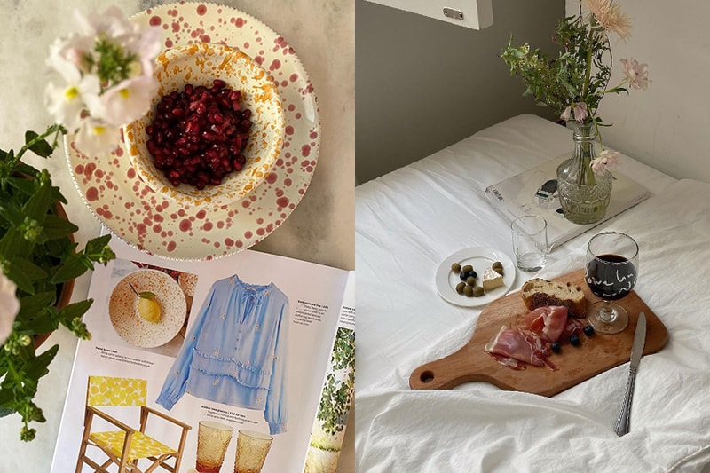 Instagram Popular tableware ONF Mansion SSUEIM La Rochere Hot Pottery Bloomingville Marais