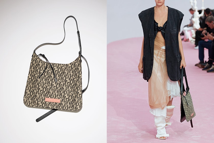 Acne Studios Platt Mini Monogram Handbags
