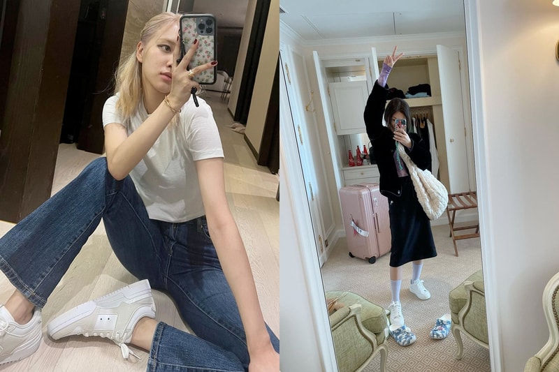 blackpink adidas forum white sneakers new color