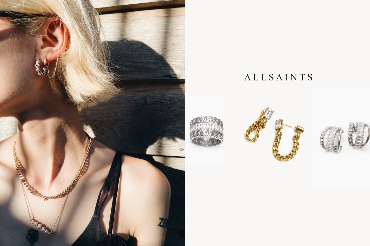 allsaints jewelry accessories e.so collab pop up store taiwan