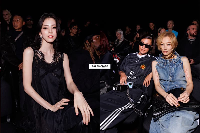 balenciaga jay chou sammi han so hee kylie kanye alexa VIp guest list pfw