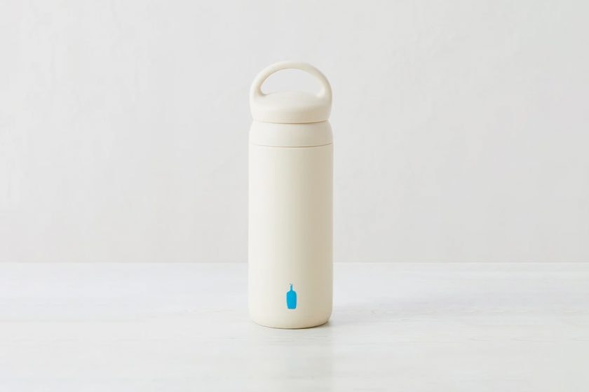 blue bottle kinto bottle coffee cup glass collabration