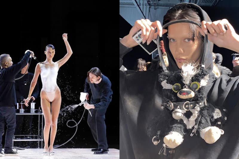 bella hadid influential fashion week model shows tik tok social media