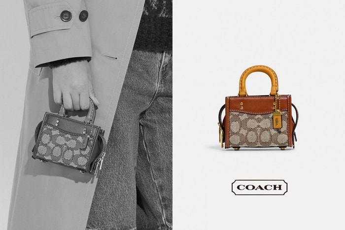 濃縮經典:Coach 超級迷你手袋,只能先加到願望清單排隊!
