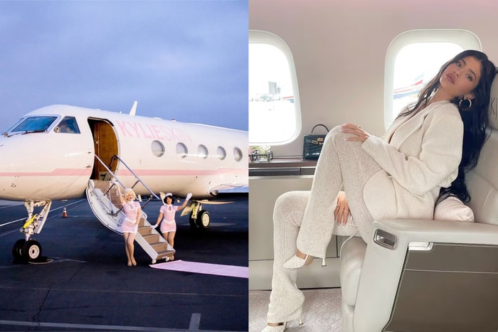 歡迎登機 Kylie Air：US$7,280 萬粉紅飛機，餐食、眼罩... 每個細節都滿分好拍！