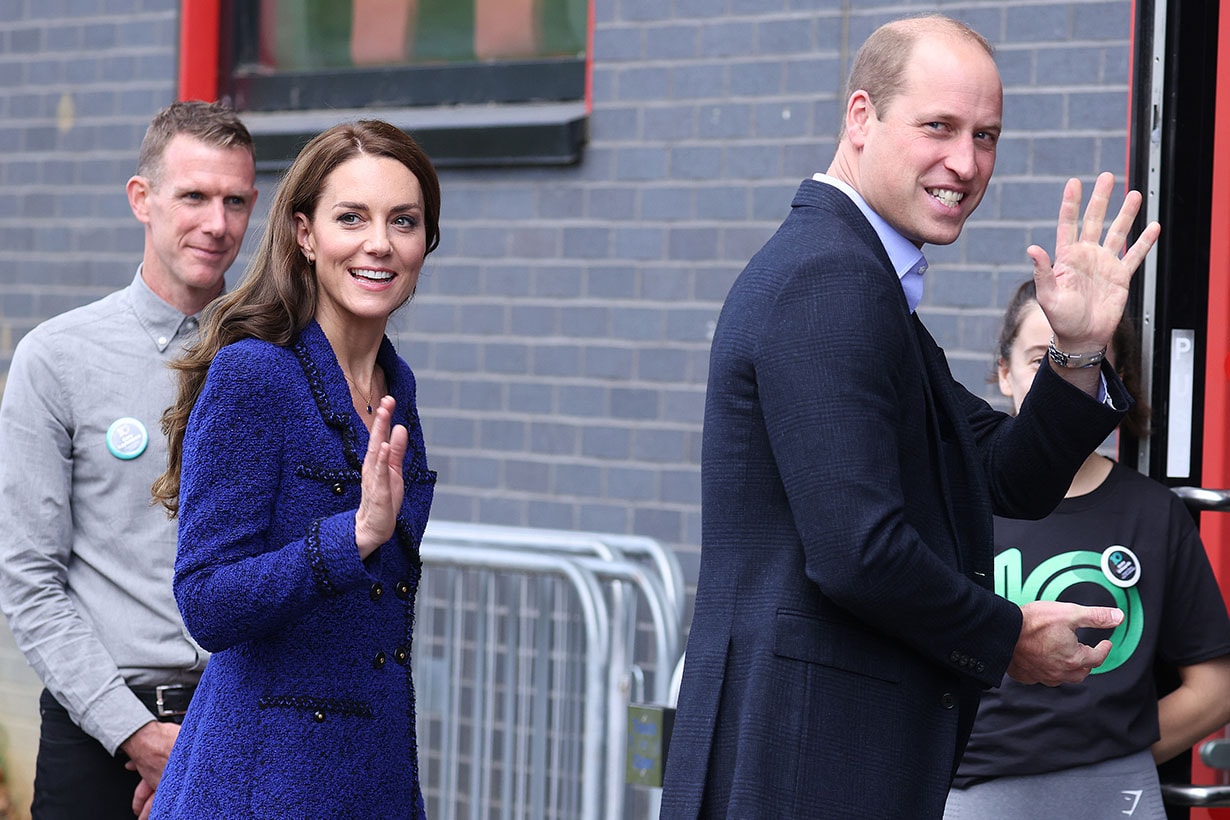 kate middleton vintage chanel blazer with trousers 2022fw