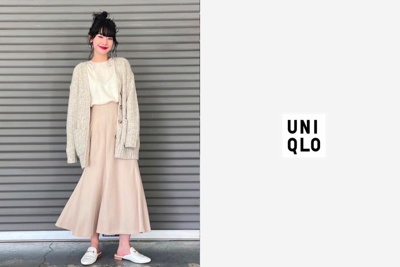 UNIQLO  LOW GAUGE V NECK LONG SLEEVE CARDIGAN