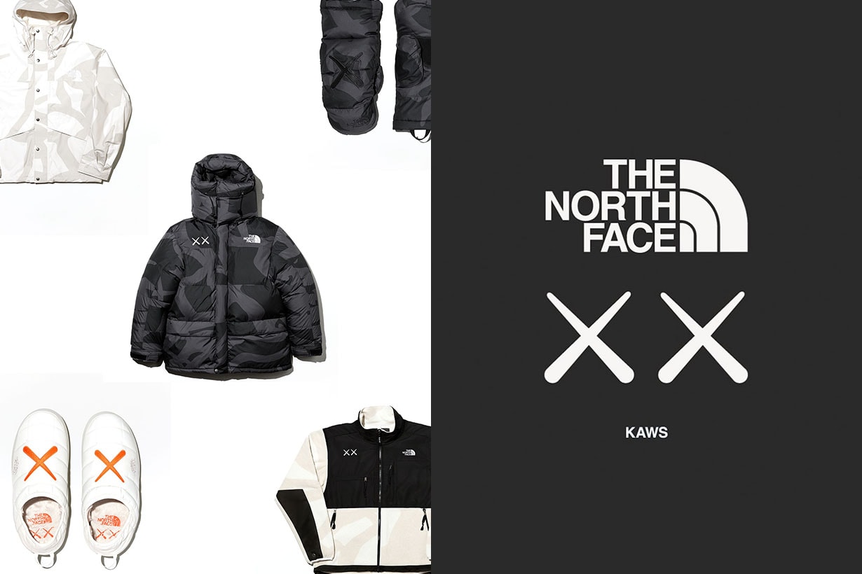 The North Face XX KAWS collaboration 2022