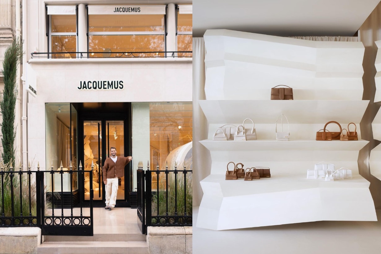 Jacquemus popup store paris La Boutique Montaigne