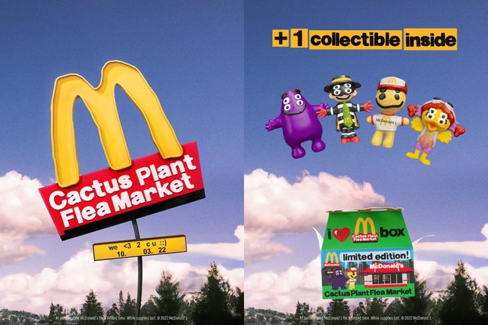 成人開心樂園餐正式上線：McDonald’s 與 Cactus Plant Flea Market 推出聯乘 周邊產品萬勿錯過