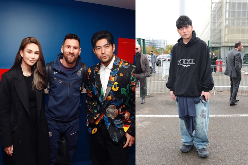 Jay Chou Jay 周杰倫 周董 Balenciaga 巴黎世家 SS23 PFW Fashion Week