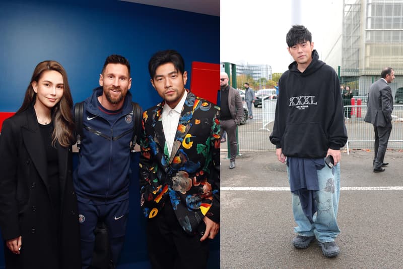 Jay Chou Jay 周杰倫 周董 Balenciaga 巴黎世家 SS23 PFW Fashion Week