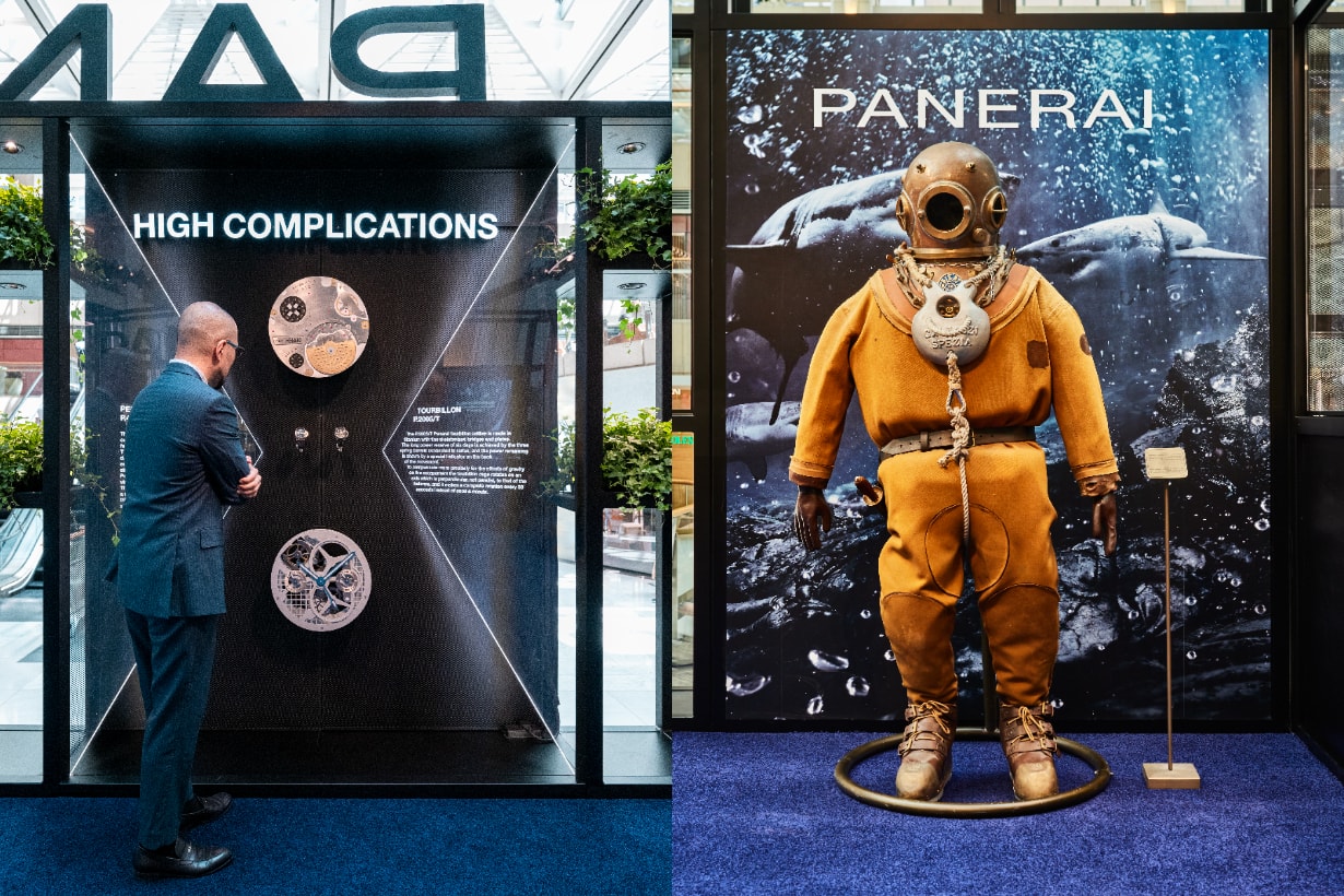 Panerai Submerse in Time 展覽 Exhibition Landmark 腕錶