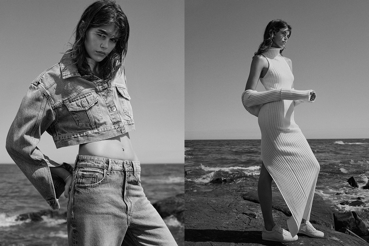 zara kaia gerber Collaboration 2022