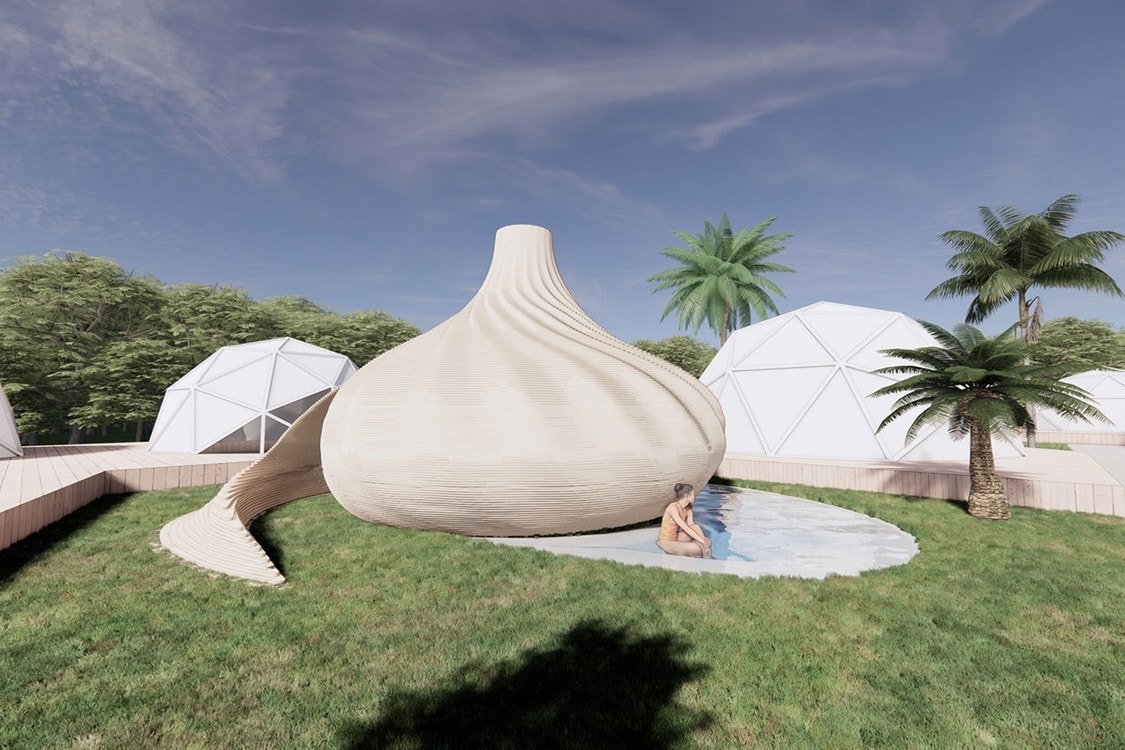 taichi kuma naoshima kagawa a conch shaped sauna japan