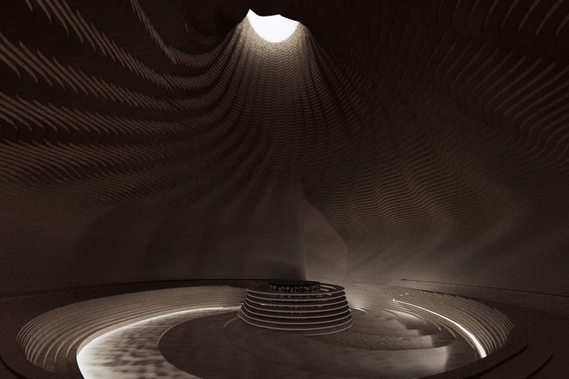 taichi kuma naoshima kagawa a conch shaped sauna japan 