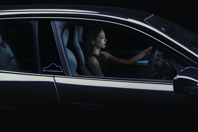 BLACKPINK Jennie PORSCHE Taycan 4S Cross Turismo for Jennie Ruby Jane
