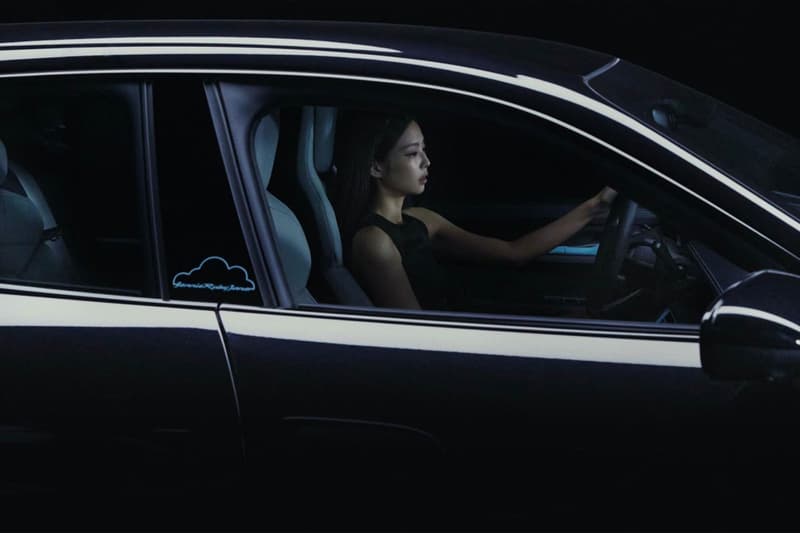 BLACKPINK Jennie PORSCHE Taycan 4S Cross Turismo for Jennie Ruby Jane
