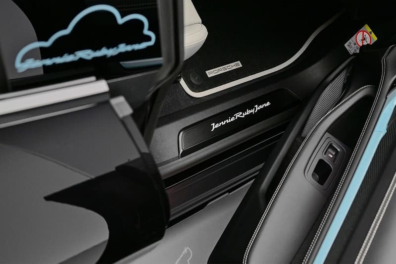 BLACKPINK Jennie PORSCHE Taycan 4S Cross Turismo for Jennie Ruby Jane