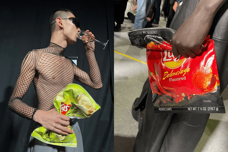猜猜跟真零食價差多少？ Balenciaga「洋芋片手袋」還沒開賣就成了話題！