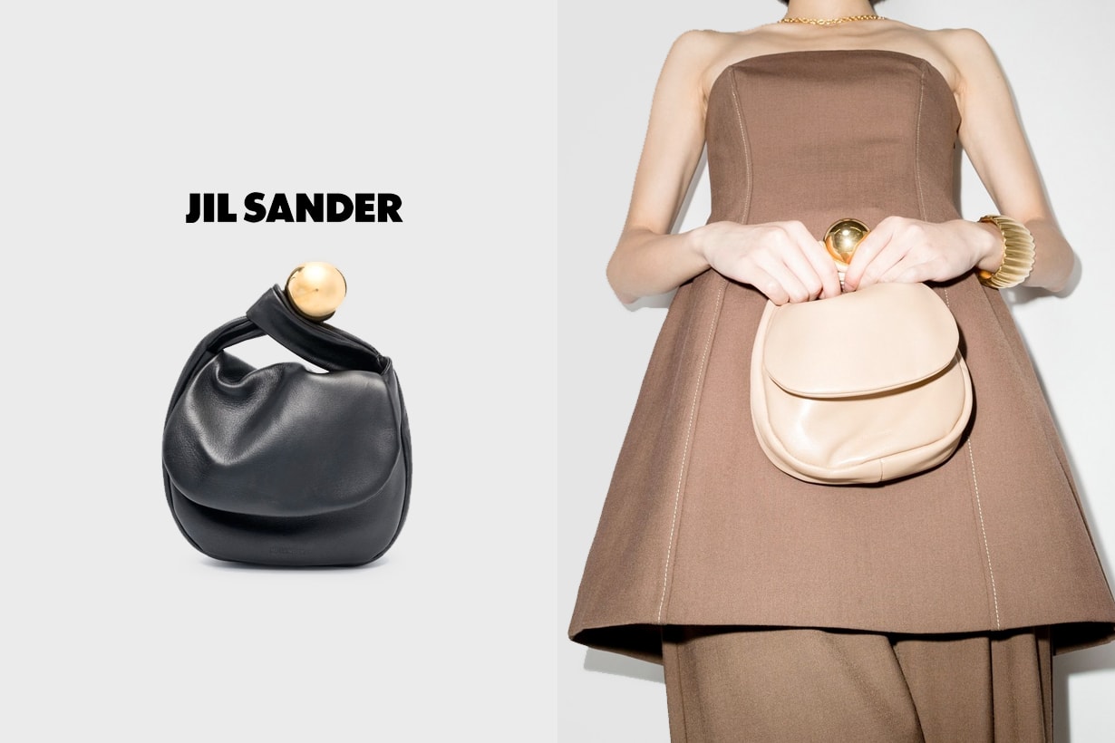 jil sander sphere bag mini two-ways