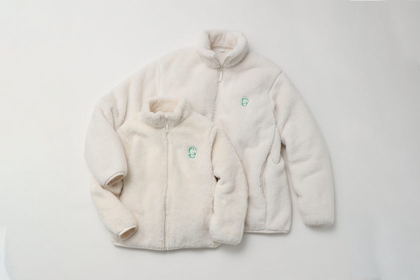 uniqlo doraemon JOIN THE POWER OF CLOTHING fleece jacket release