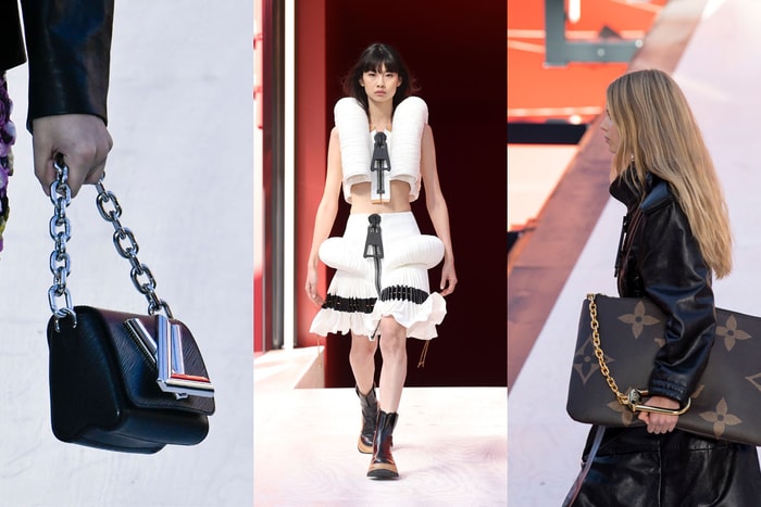 PFW:當 Louis Vuitton 拿出放大鏡... 零錢包、行李吊牌變成手袋,拉鍊也變巨大尺寸!