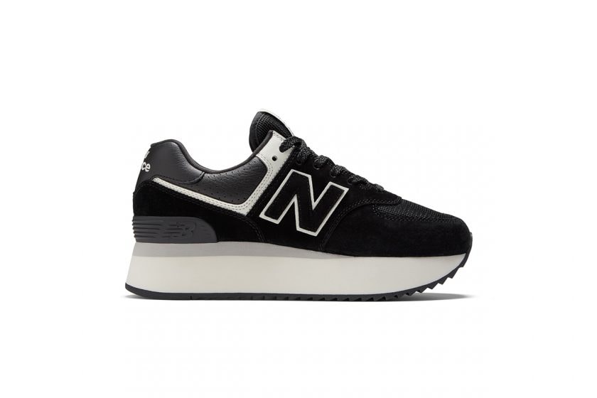 new balance 574+ platform midsole new sneakers