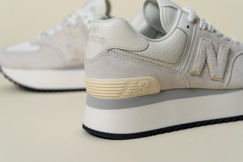 new balance 574+ platform midsole new sneakers