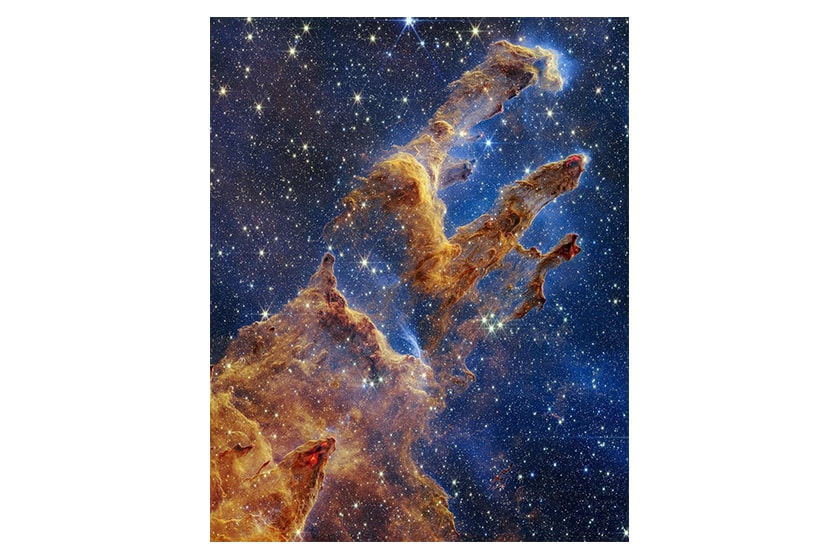 NASA Webb Space Telescope Pillars of Creation 2022