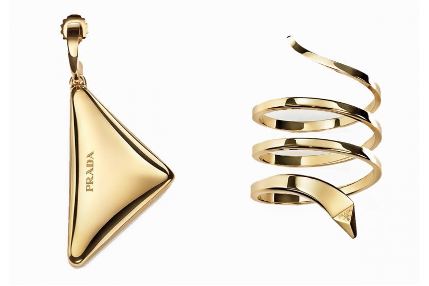 prada fine jewelry release gold made to order