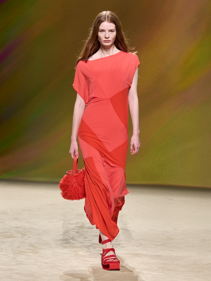 Hermès paris pfw Nadège Vanhee-Cybulski runway fahsion week detail bags