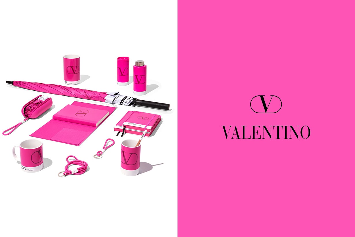 Valentino x Pantone Pink PP lifestyle collection