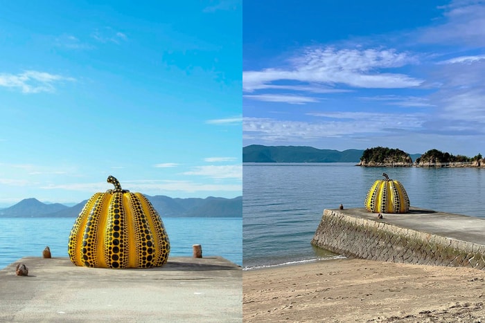 被颱風破壞後一年:草間彌生大南瓜,以升級版重回瀨戶內海直島!