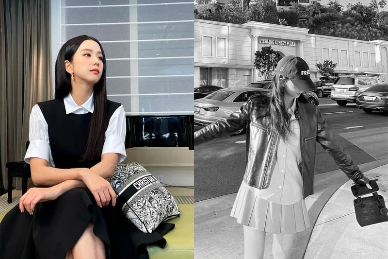 BLACKPINK Jisoo Lady Dior handbags