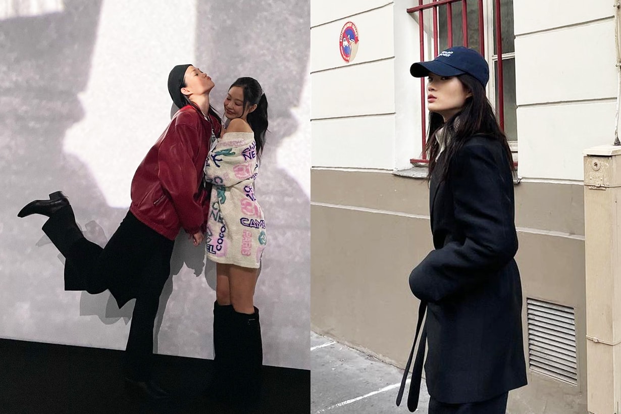 BLACKPINK Jennie Shin Hyun Ji Song Hye Kyo Chanel fashion show Paris Fashion Week 2023 SS Korean models