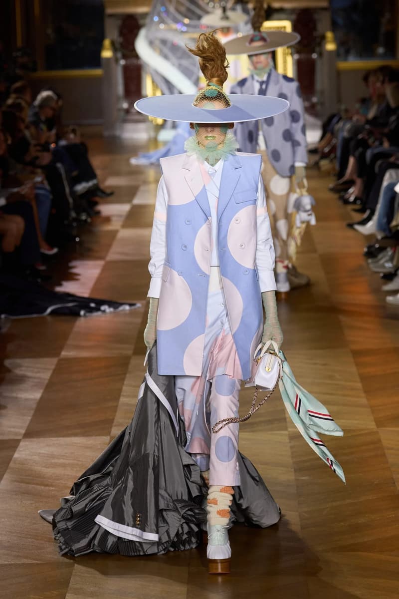 thom browne cinderella 23 ss runway detail opera