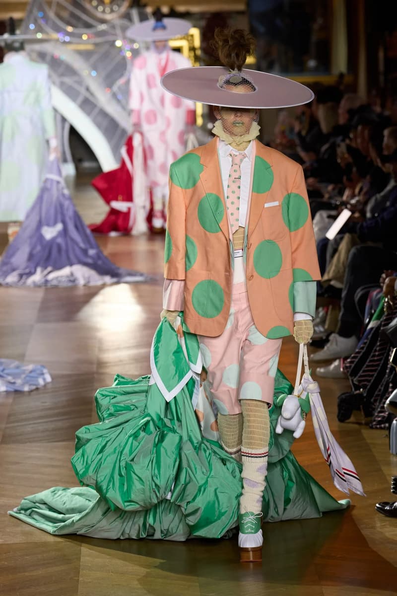 thom browne cinderella 23 ss runway detail opera