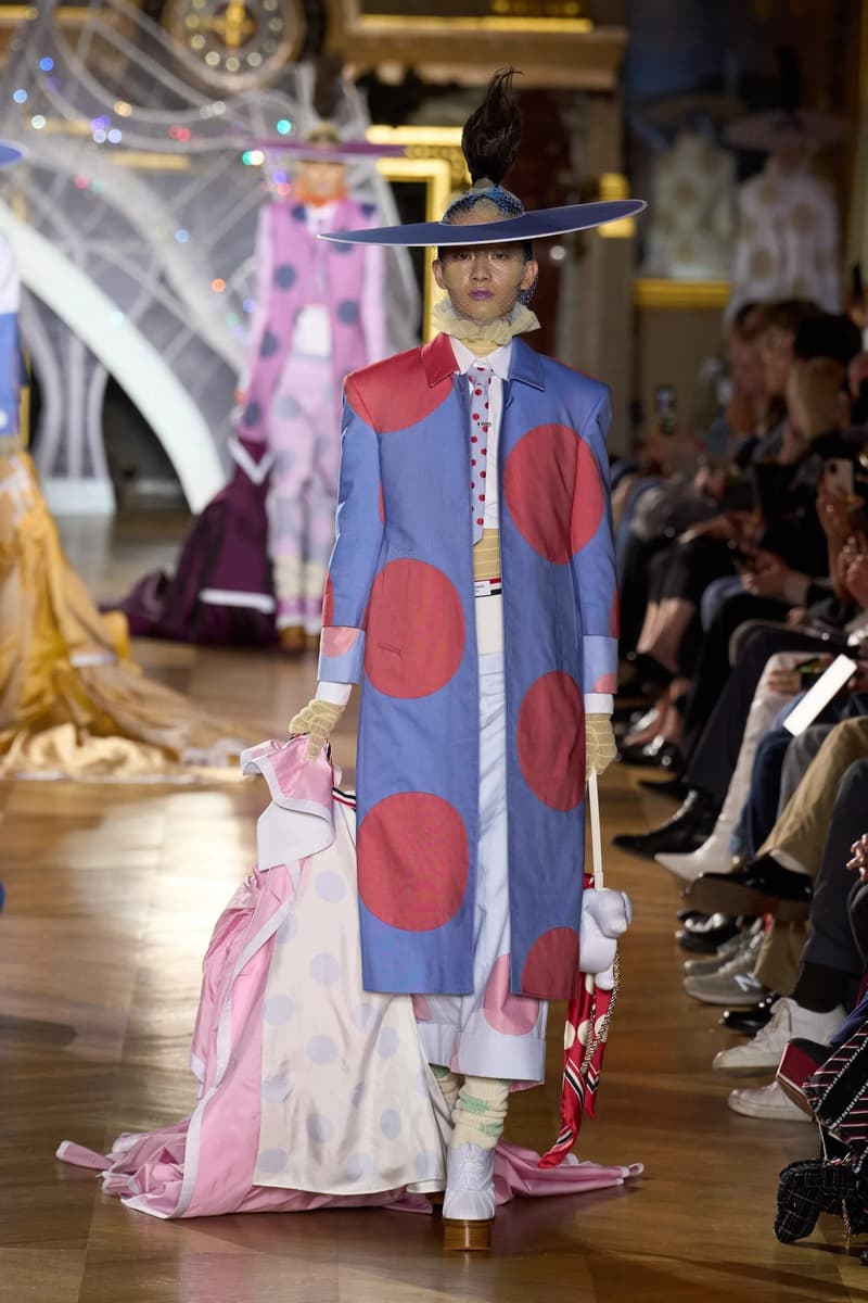 thom browne cinderella 23 ss runway detail opera