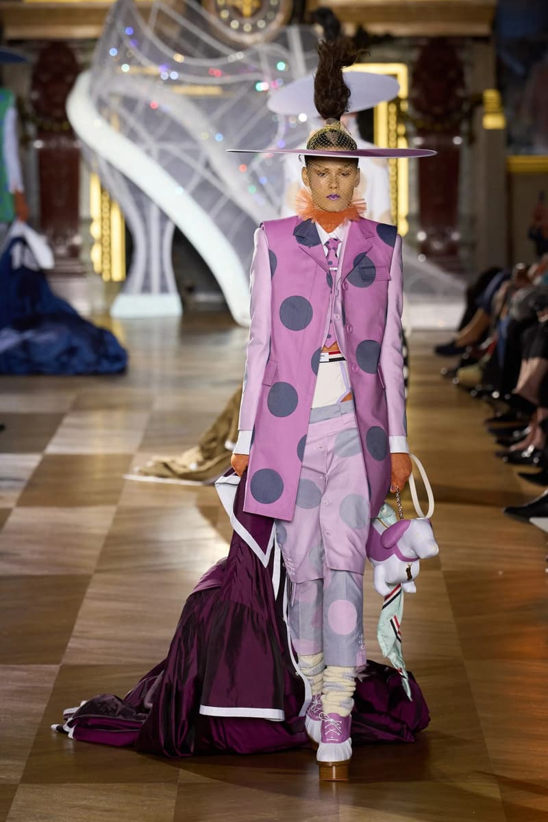 thom browne cinderella 23 ss runway detail opera