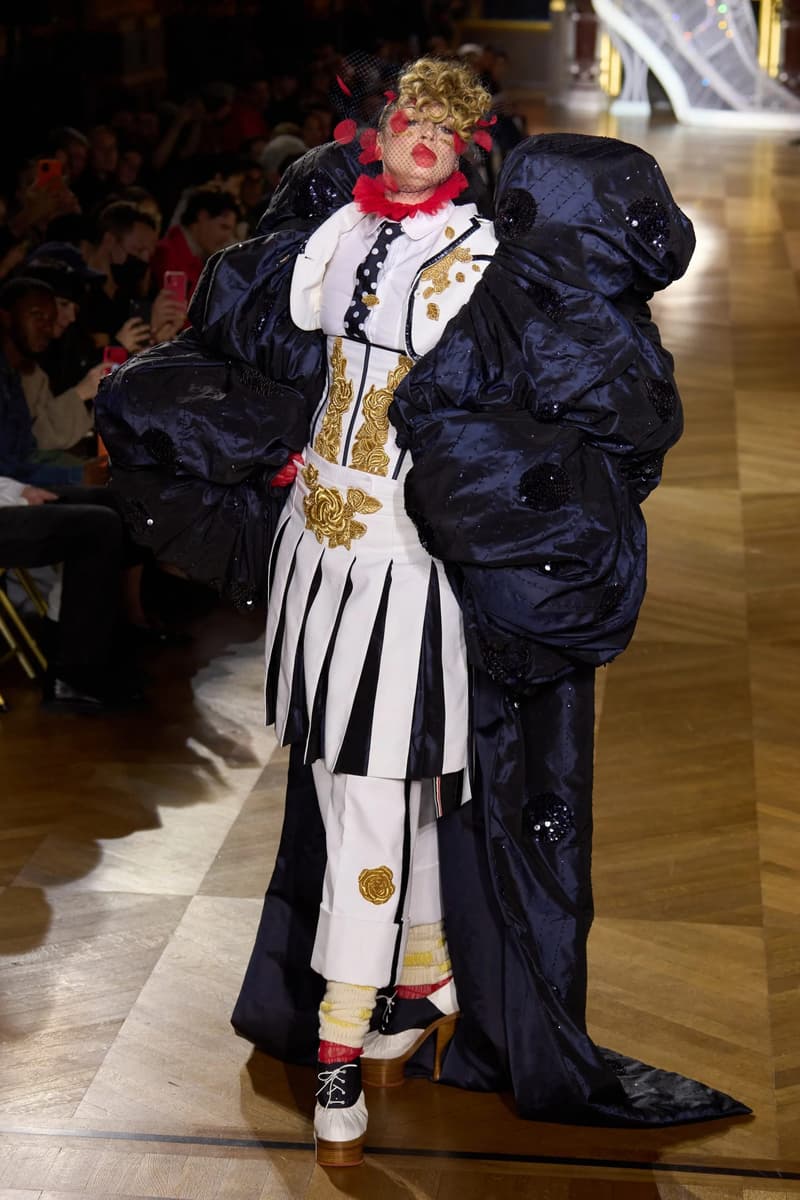 thom browne cinderella 23 ss runway detail opera