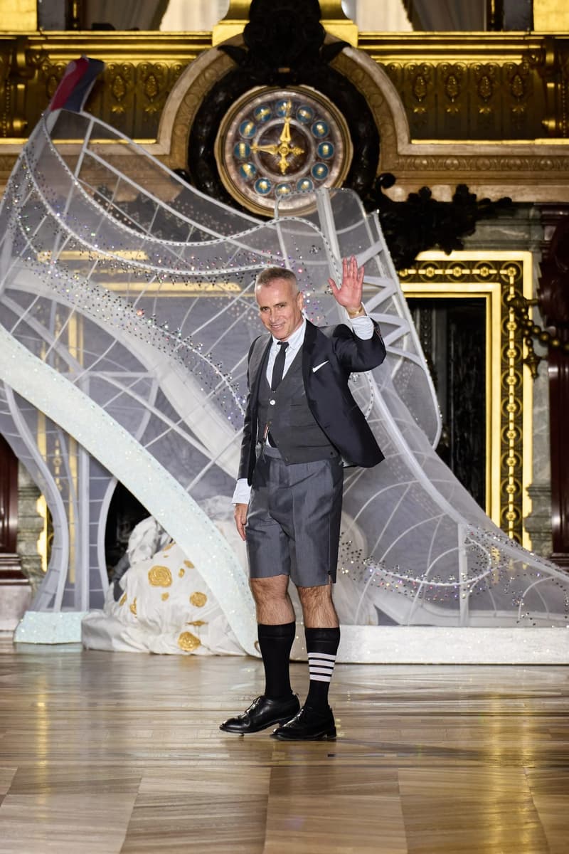 thom browne cinderella 23 ss runway detail opera
