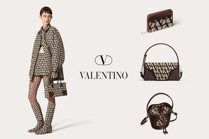愛上那張狂優雅：Valentino 全新滿版 V Logo，傾倒在手袋、銀包上！