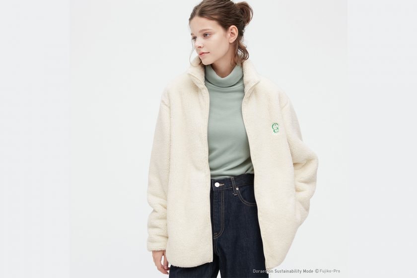 uniqlo doraemon JOIN THE POWER OF CLOTHING fleece jacket release