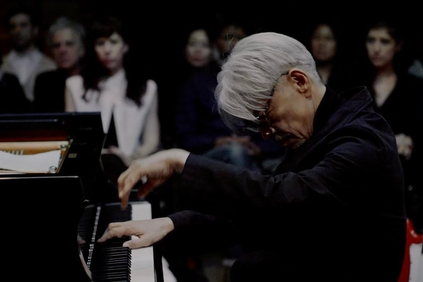 Ryuichi Sakamoto Playing the Piano 2022