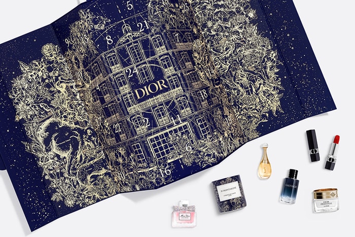 金光閃閃的雕花禮盒：Dior 倒數月曆登場，12 月每天都打開一扇驚喜小窗！